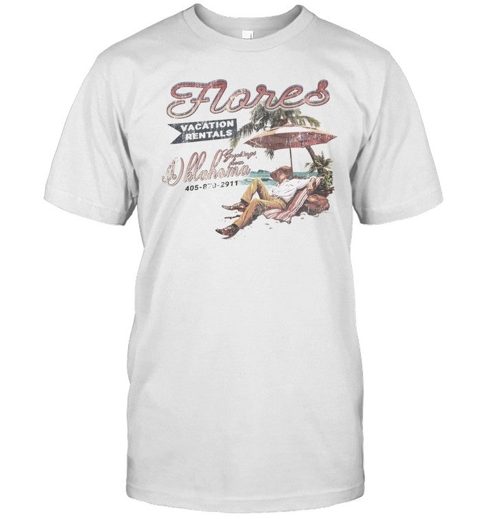 T-Shirt Wyatt Flores Flores Vacation Rental Limited