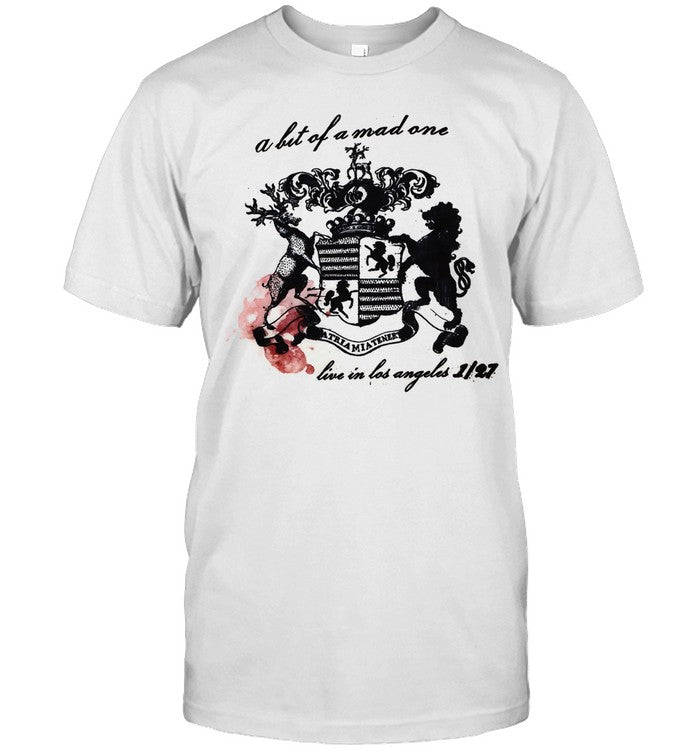 Glaive A Bit Of A Mad One Live In Los Angeles 1 27 2024 T Shirt_1