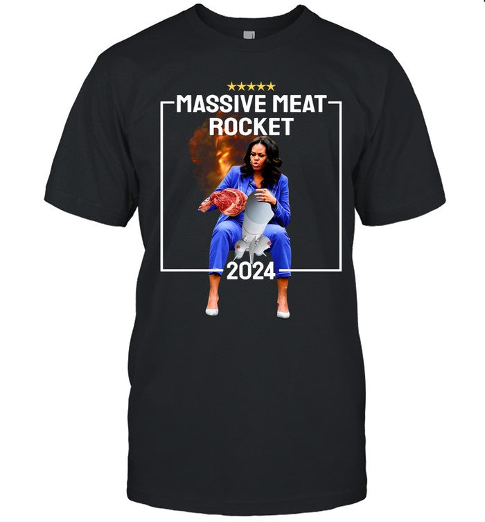 Luke Rudkowski Massive Meat Rocket T-Shirts