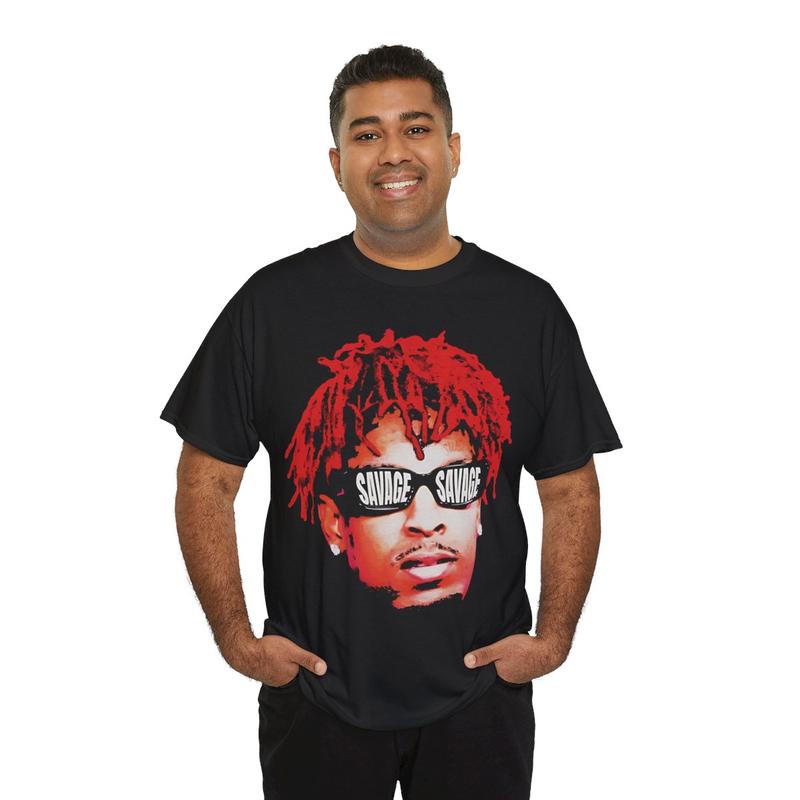 Vintage Rap Inspired Graphic Shirt, Hip Hop Rap Tee, 21 Y2K Tee Shirt, Retro Baller 90's Classic Casual Cotton Menswear T-Shirt Top Comfy Streetwear S