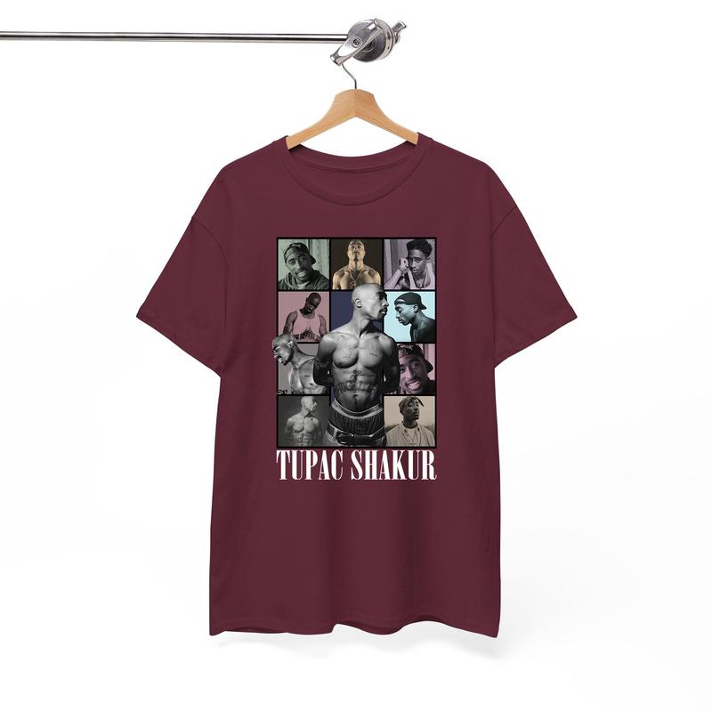 2PAC Rapper Tshirt, Hip Hop Legends and Pioneers Tee, Gift For Fan, 90s Hip Hop, 2PAC06
