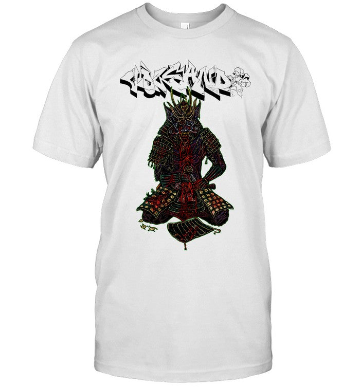 Holy Mountain Printing Volcano Samurai new Shirt