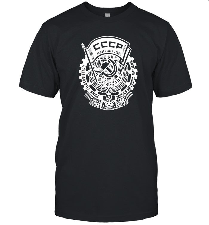 T-Shirt Cccp Fedeli Alla Linea Limited