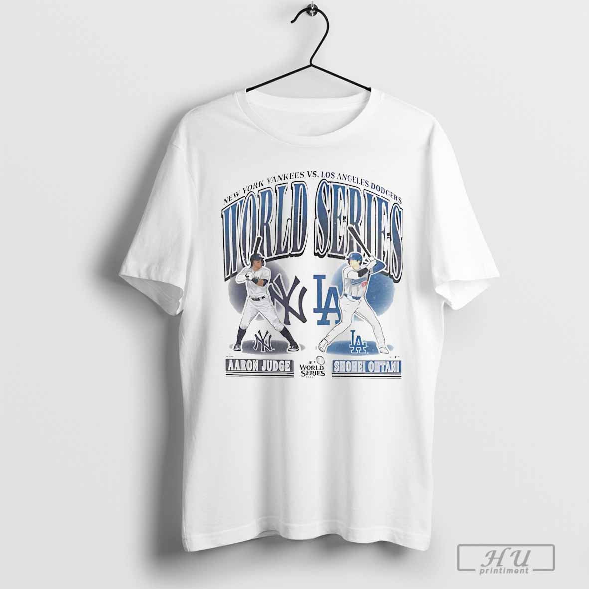 Shohei Ohtani vs. Aaron Judge Yankees vs Dodgers 2024 World Series Matchup T-shirt