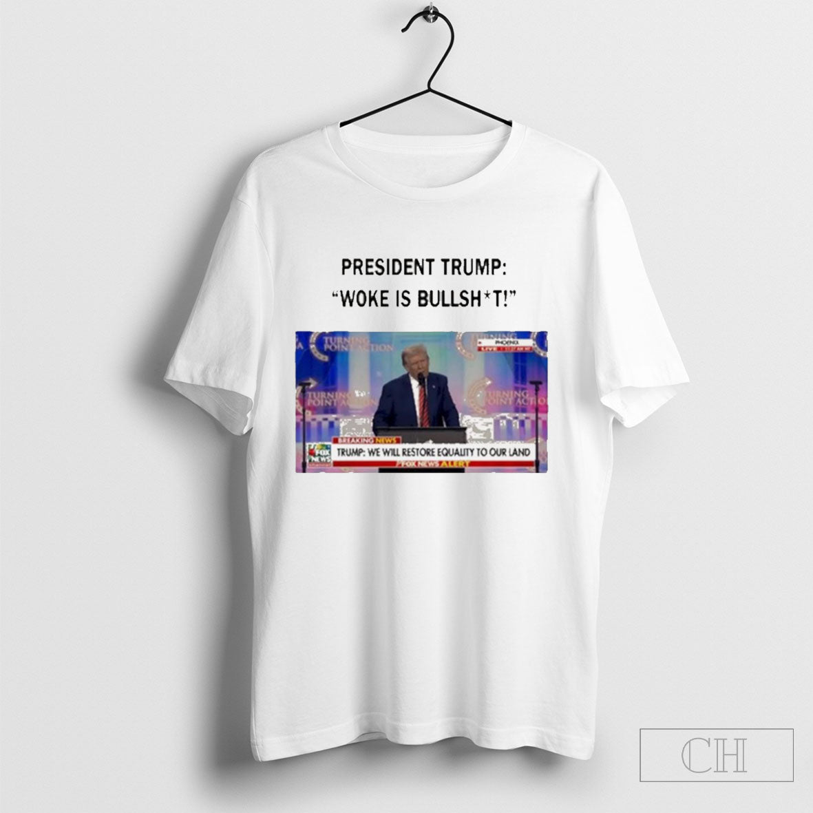 President Trump Said Woke Is Bullshit We Will Restore Equality To Our Land