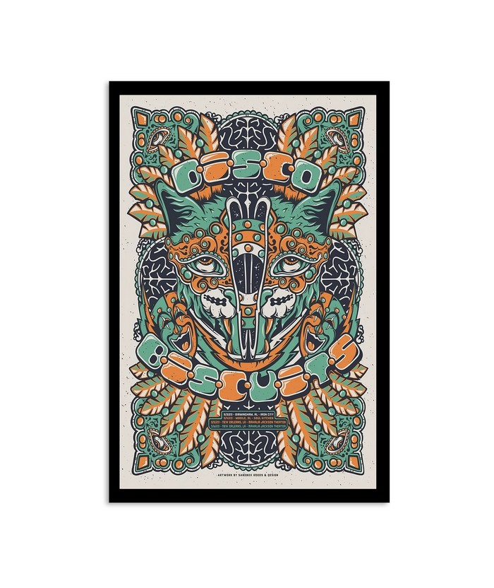 Poster The Disco Biscuits Birmingham New Orleans Show 2023