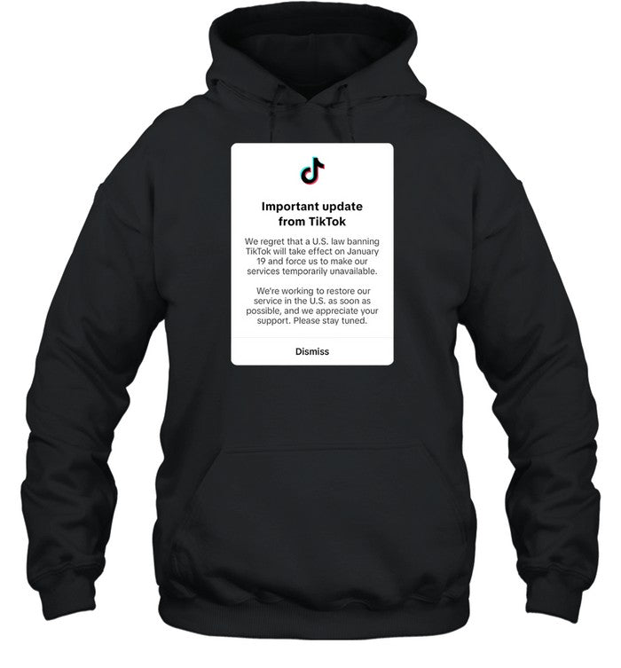 Important Update From Tiktok Hoodie