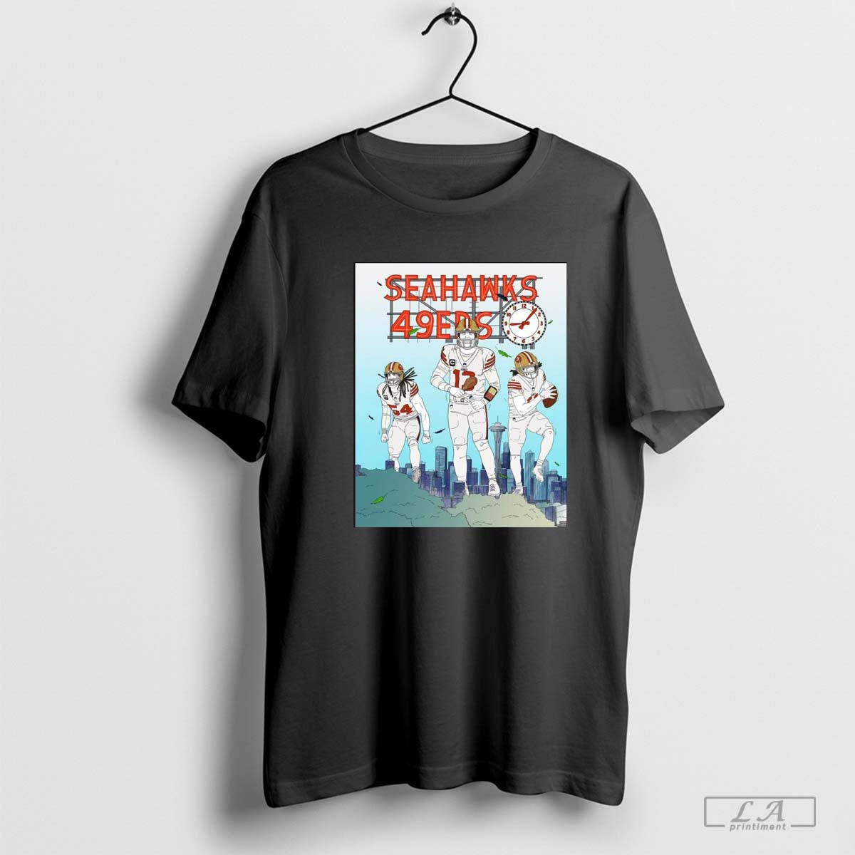 Redemption Tour Gameday Seattle Seahawks San Francisco 49ers Poster t-shirt