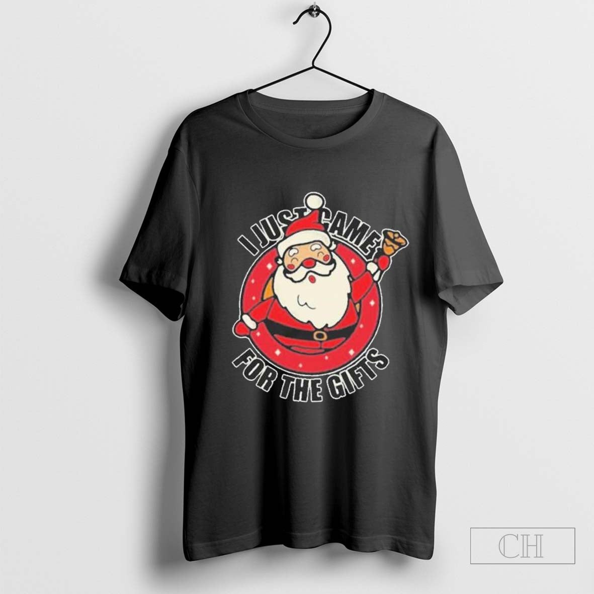 Santa Claus I Just Came For The Gifts Christmas T-Shirt