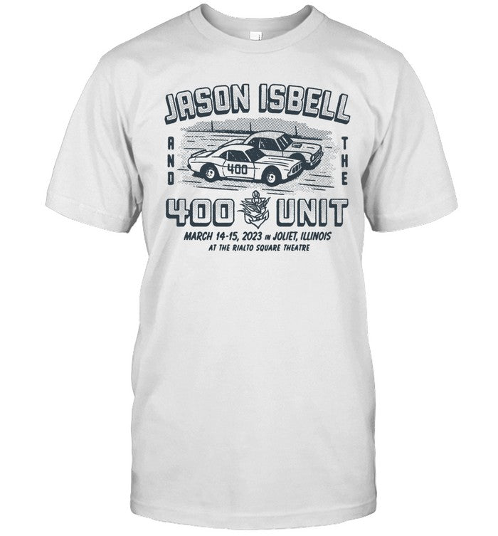 Jason Isbell And The 400 Unit Rialto Square Theatre in Joliet, IL T-Shirt_1