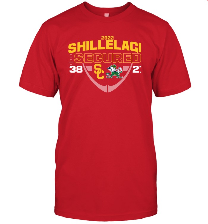 Shirt 38 27 USC Trojans Football Shillelagh Secured 2022 Victory