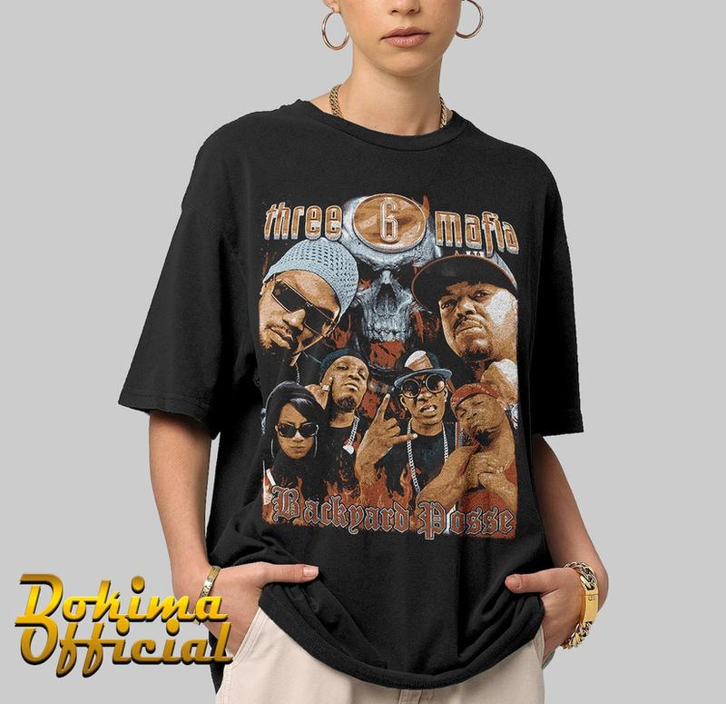 Vintage Live By Yo Rep T-Shirt - Three 6 Mafia Live By Yo Rep Album Shirts - Hip hop Band Sweatshirt, Hip hop Band, Band Hoodie, Mystic Stylez Sweater