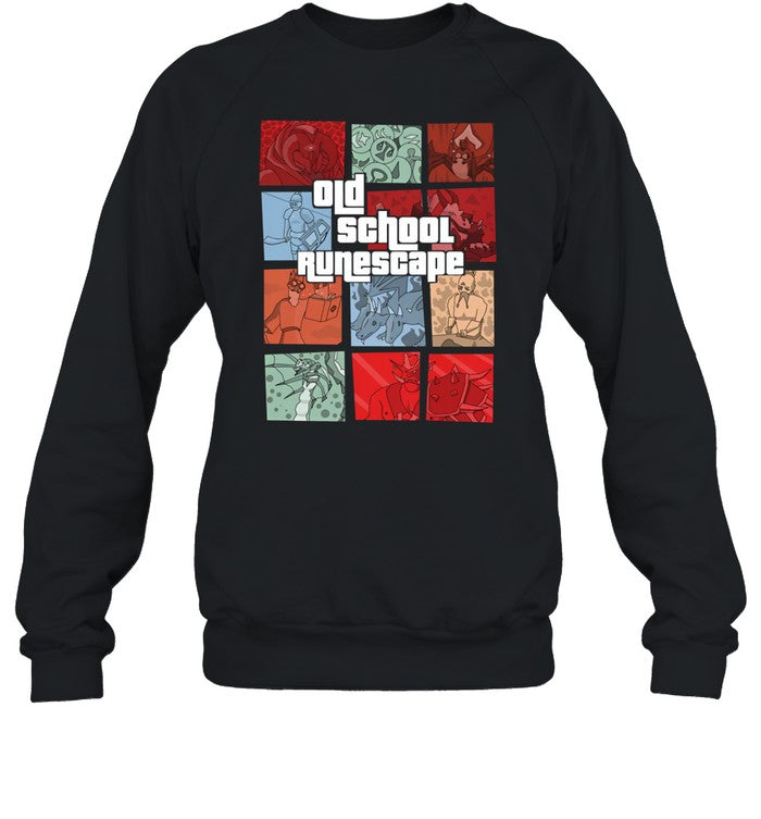 Darthmicrot Old School Runescape Gta Style Sweatshirt