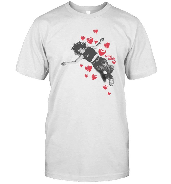 T-Shirts Billie Eilish Valentine 2024