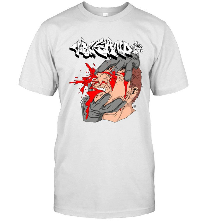 Holy Mountain Printing Volcano Face Smash Limited Shirt