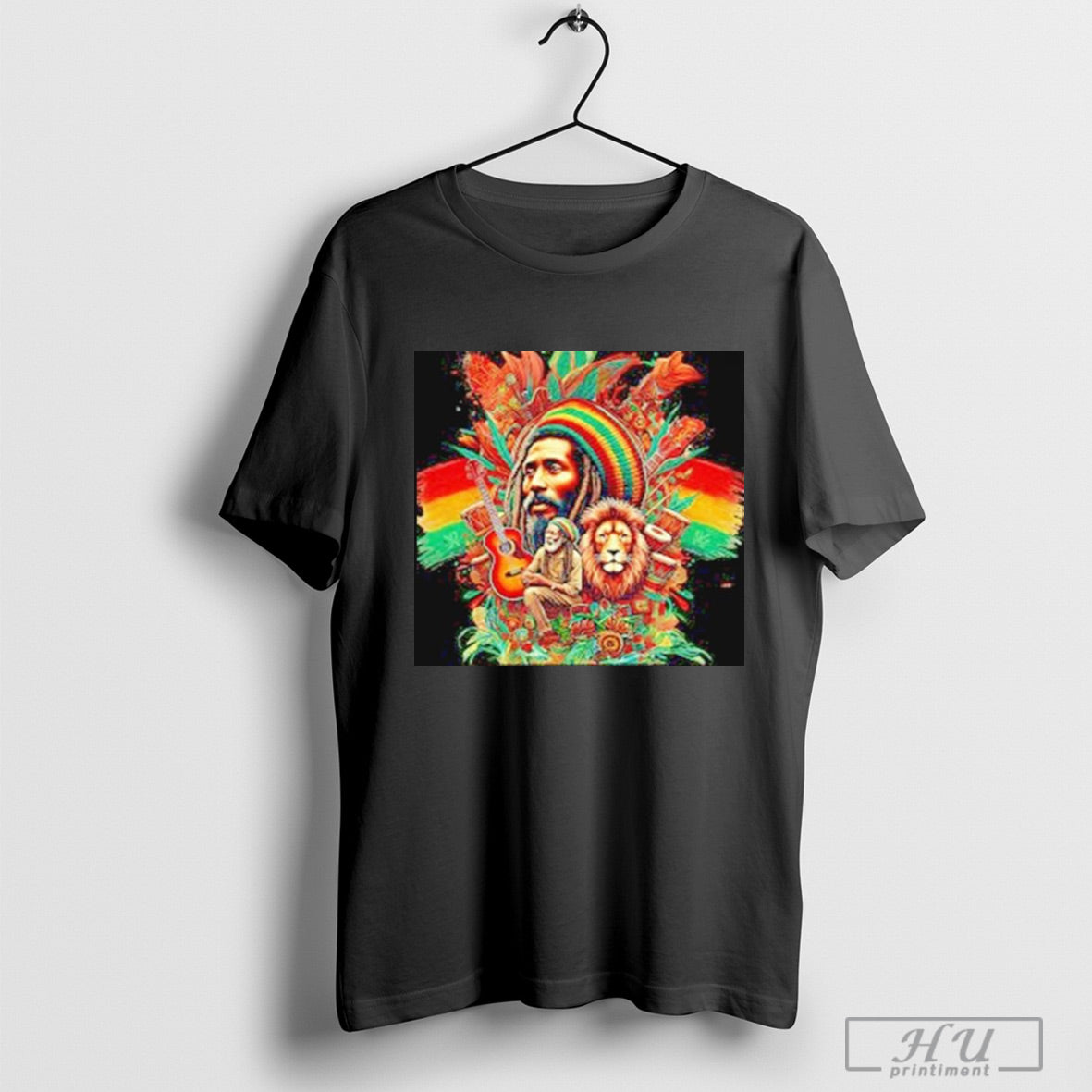 Reggae Lion Vibrant Rastafarian Dreadlocks Gregory Isaacs Night Nurse Reggae Song Jamaica T Shirt
