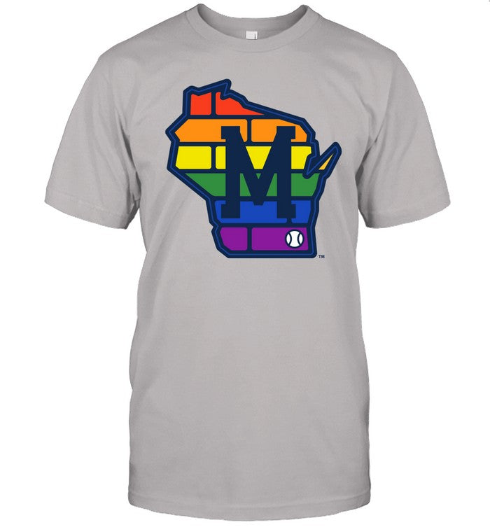 Aurora Health Care Milwaukee Brewers Pride T-Shirt