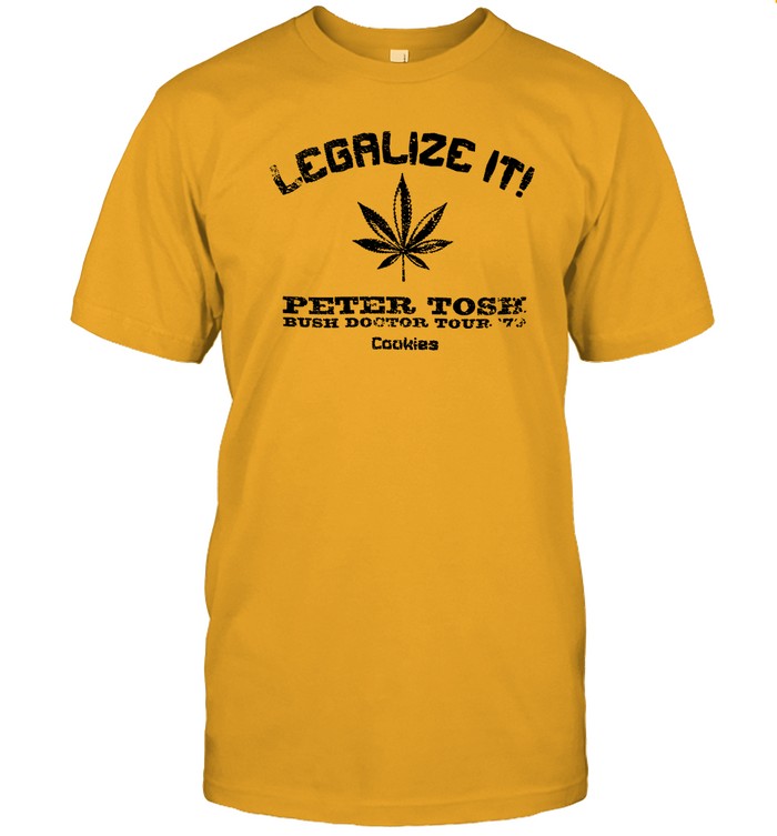New Peter Tosh Legalize It Shirt