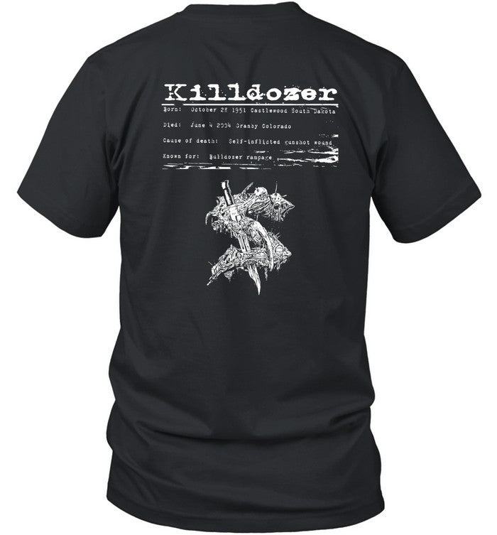 Limited Night Shift Stabbed Killdozer Shirt