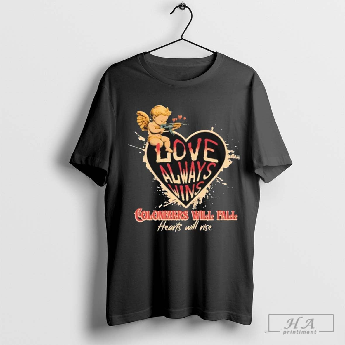 Sunnah Bay Love Always Wins Anti-Colonist T-shirts