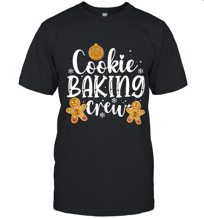 Cookie Baking Crew - Gingerbread Fun Family Christmas Long Sleeve T-Shirt_1