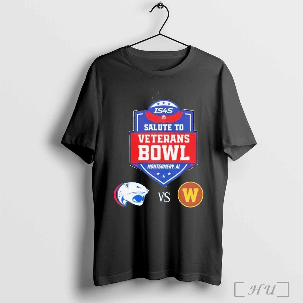 South Alabama Jaguars Vs Western Michigan 2024 Is4s Salute To Veterans Bowl Matchup T-shirt