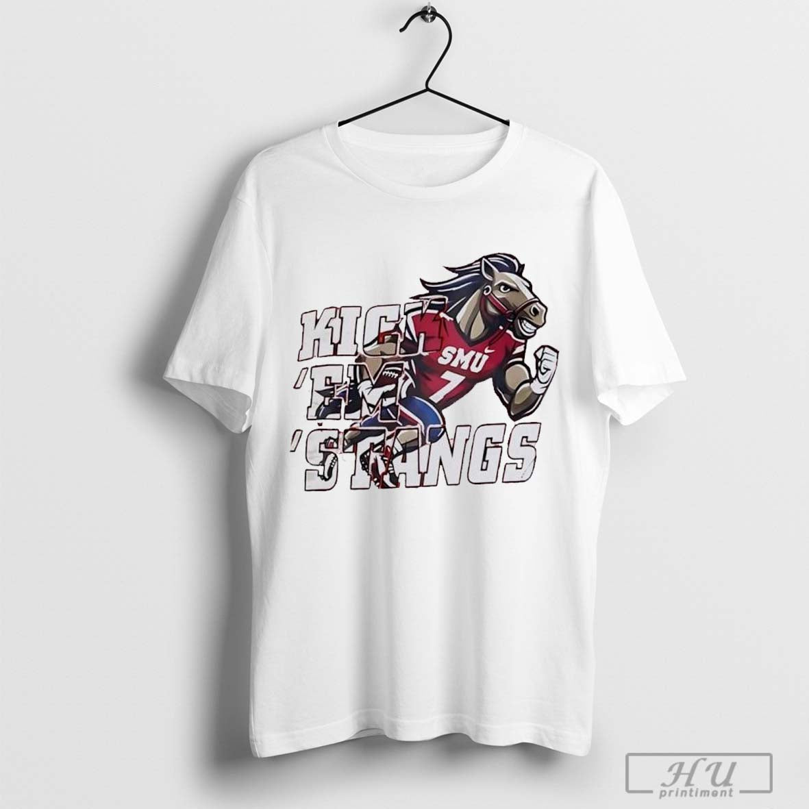 Smu Mustangs Kick Em Stangs  Shirt