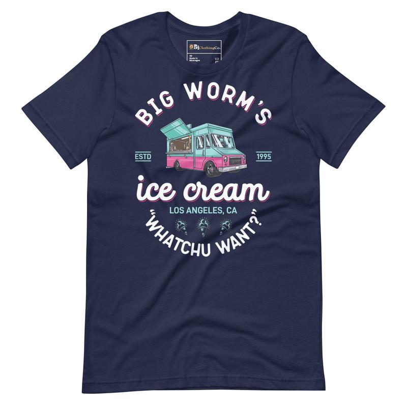 Vintage 'Friday' Big Worm Graphic Tee - Classic Movie-Inspired Fashion, Sweater, Hoodie for Men, Women