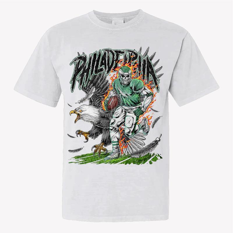 Philly Football Limited Edition T-Shirt, Vintage Philly City Shirt, Deadman's Football, Perfect for Fans of Philly City