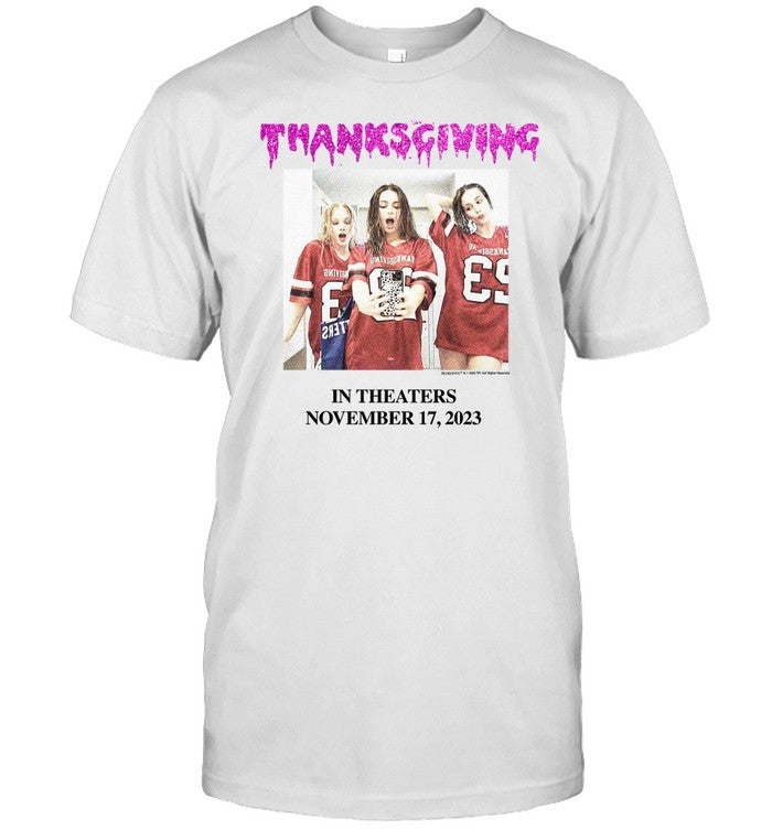 Onlineceramics Thanksgiving In Theaters November 17 2023 Tee