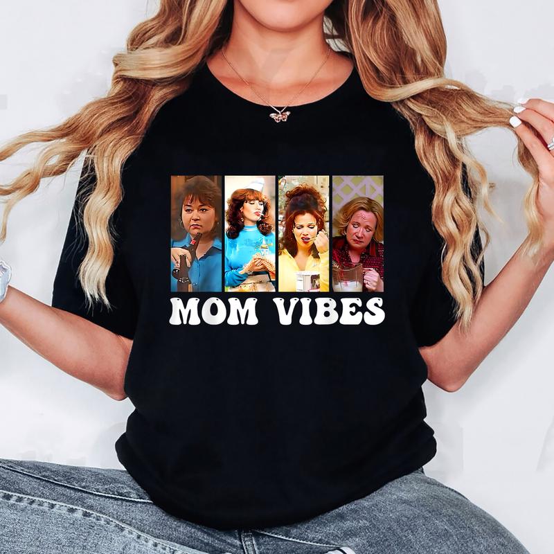90â€™s Mom Vibes Funny Mom Life Mother's Day Gift T-Shirt