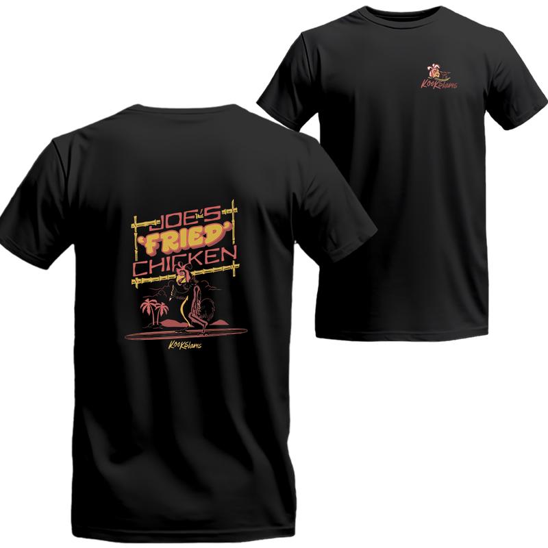 Fried Chicken T-shirt, Funny Tee Shirt, Menswear Top, Streetwear