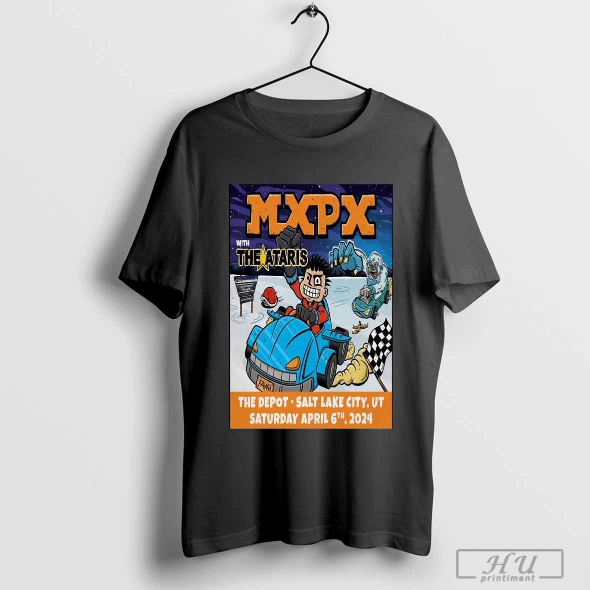 Poster MXPX With The Ataris April 6 2024 The Depot In Salt Lake City Ut T-shirt