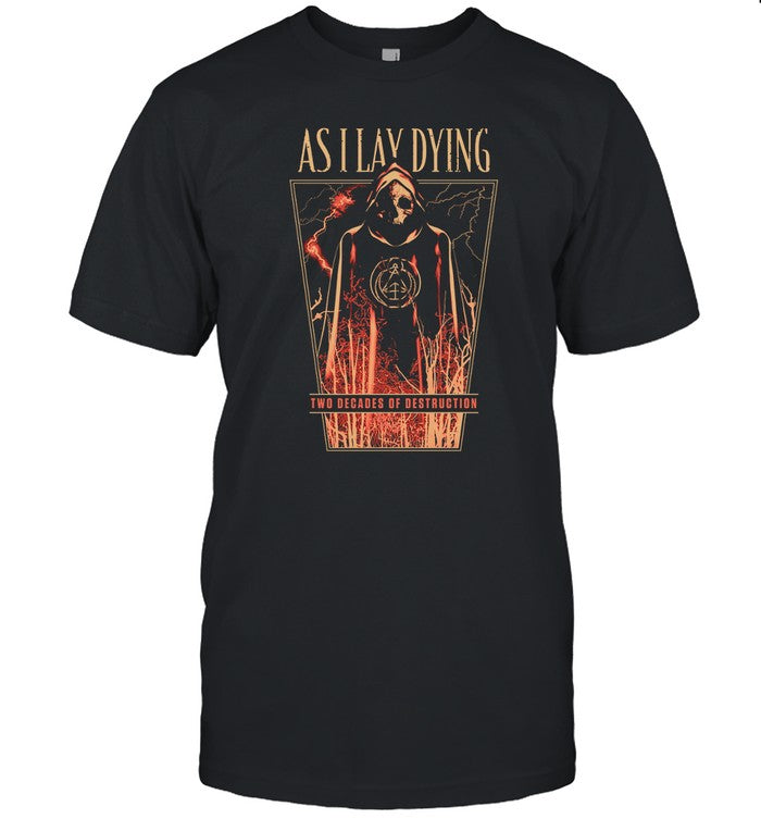 Limited As I Lay Dying Two Decades Of Destruction T-Shirt