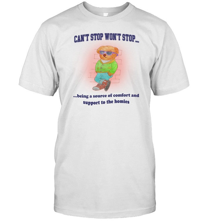 Jmcgg Can't Stop Won't Stop Being A Source Of Comfort And Support To The Shirt