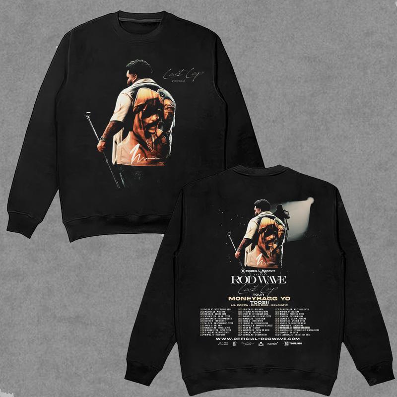 Rod Wave Last Lap T-Shirt,Graphic T-Shirt, Rapper Shirt Rap Tee, Vintage Y2K, Hoodie, Sweatshirt Clothing Cotton