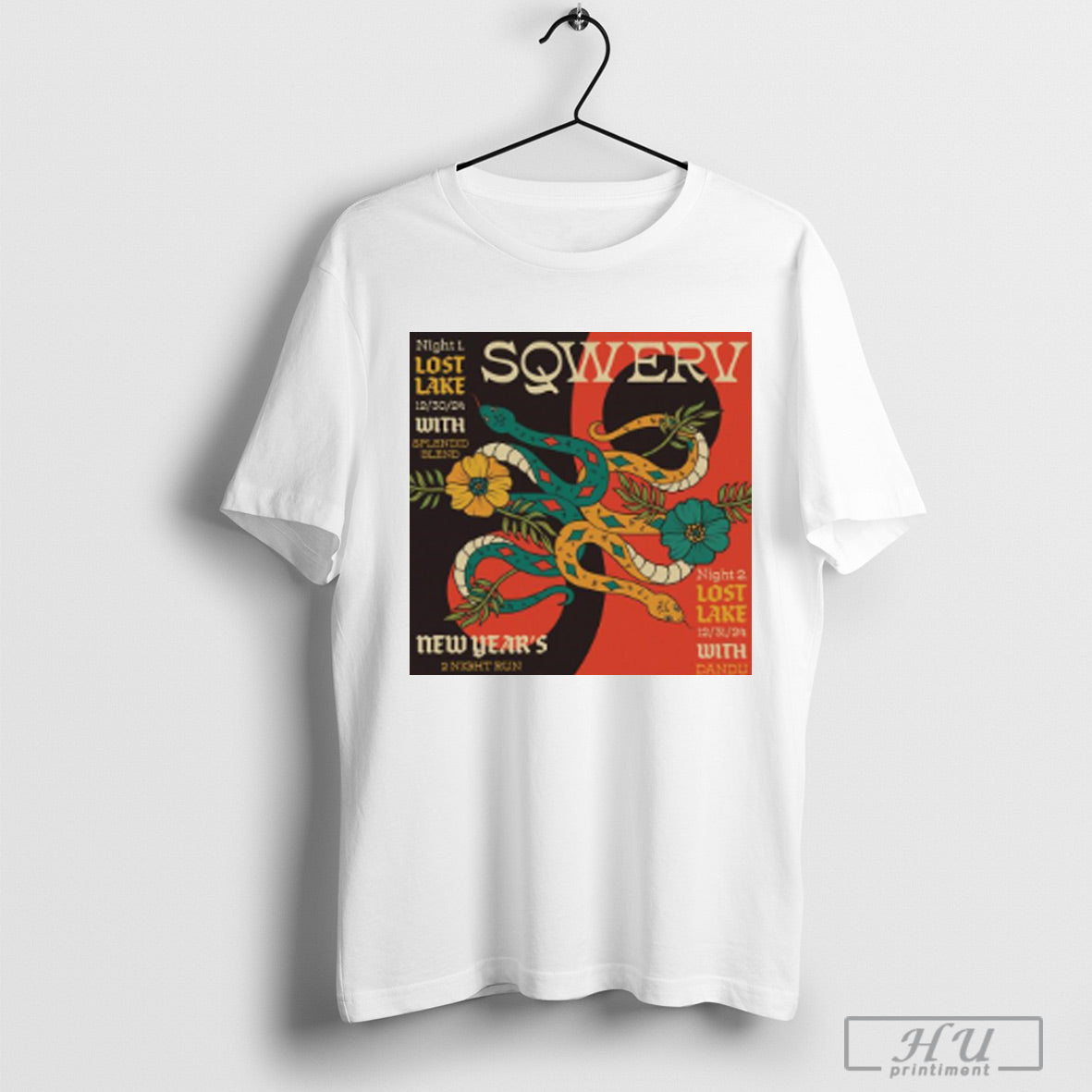 Poster Sowery Night 1 Lost 12 30 24 Night 2 Lost Lake 12 31 24 New Years 2 Night Run
