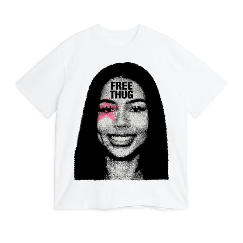 Mariah The Scientist Free Thug Rapper Star Shirt Hip Hop Rap Fan shirt Cotton Oversized