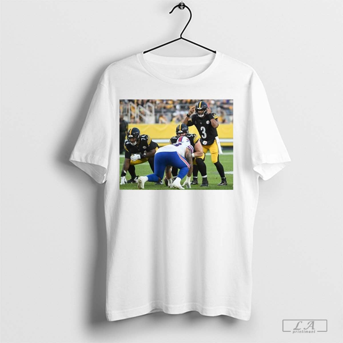 Russell Wilson Itâ€™s Time For Steelers Starting Offense To Celebrate In The End Zone Shirt