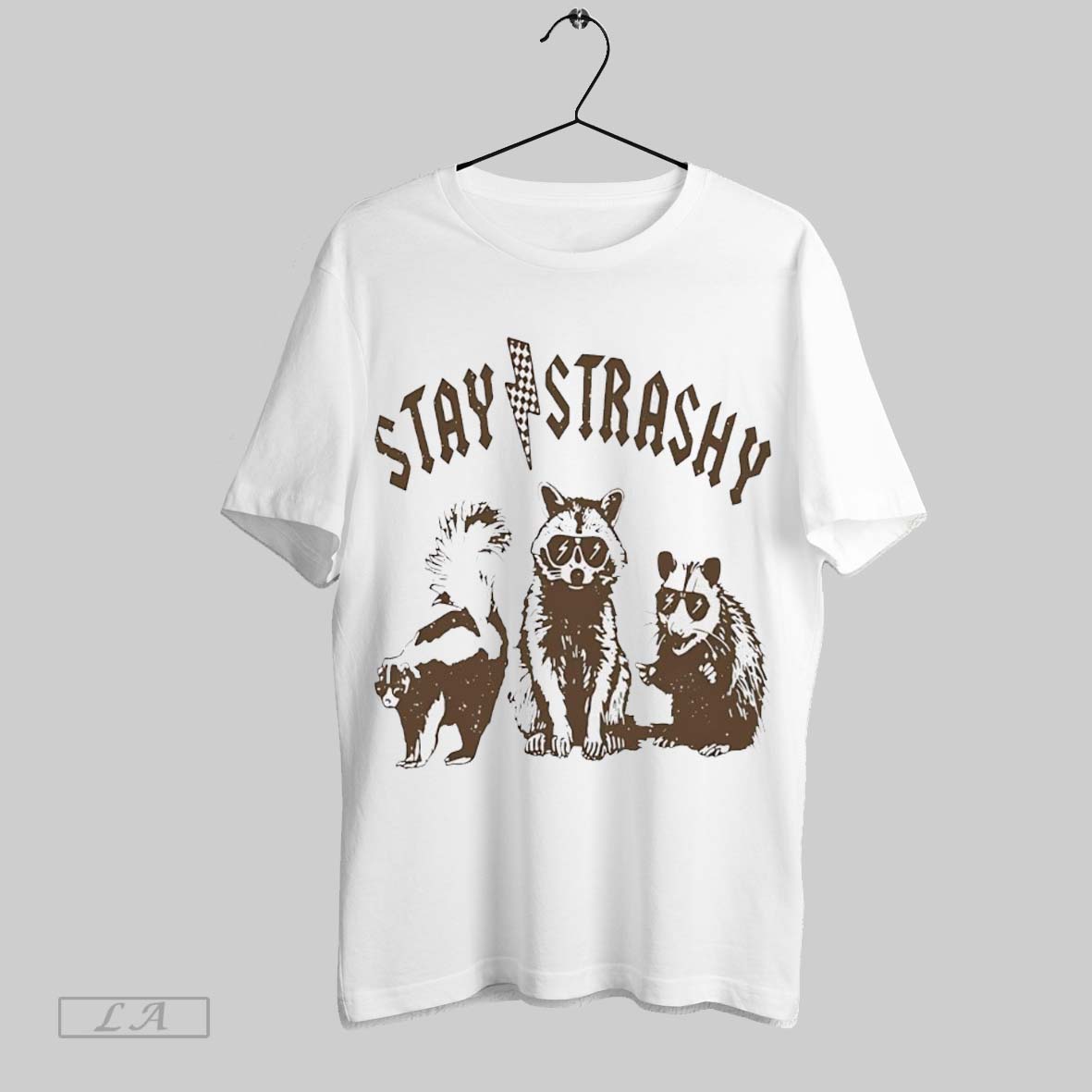 Raccoon Stay Strashy Shirt
