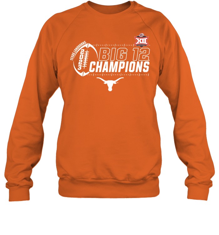 Limited Texas Longhorns 2023 Big 12 Football Conference Champions Shirt