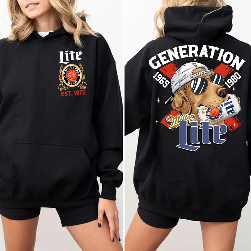 Proud Gen X Dog and Beer Shirt Raised On Hose Water, Vintage Humor T-Shirt
