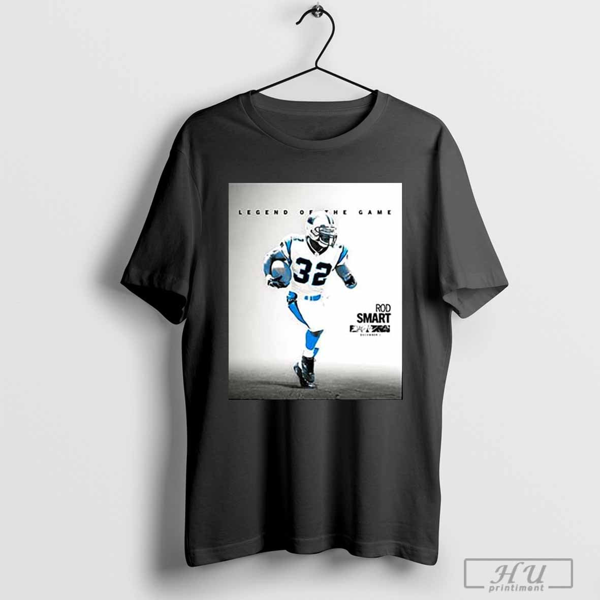 Rod Smart Carolina Panthers Vs Tampa Bay Buccaneers Legend Of The Game December 1 Poster shirt