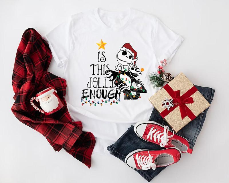 Nightmare Before Christmas Jack Skellington Sweatshirt For Women, Family Christmas Shirt, Epcot Xmas Shirt - Pullover, Womenswear