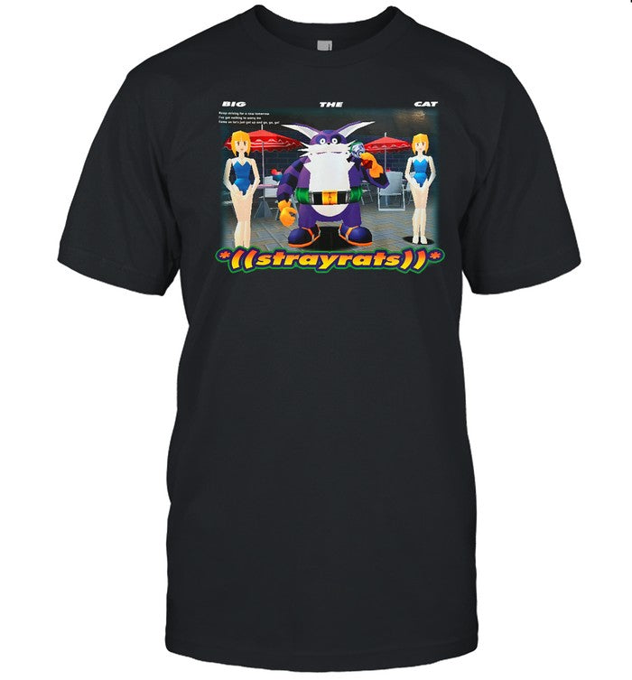 Strayrats Store Big The Cat Shirt