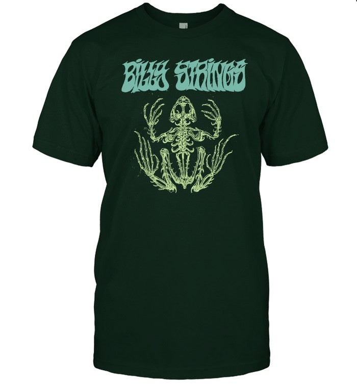 T Shirts Billy Strings Frog Skeleton Limited