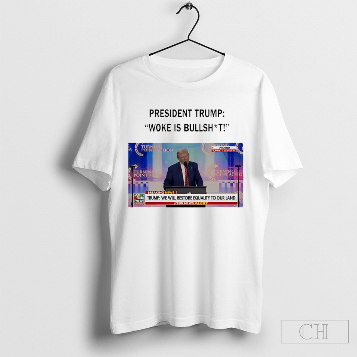 President 47th Of America Woke Is Bullshit T Shirt Sweater