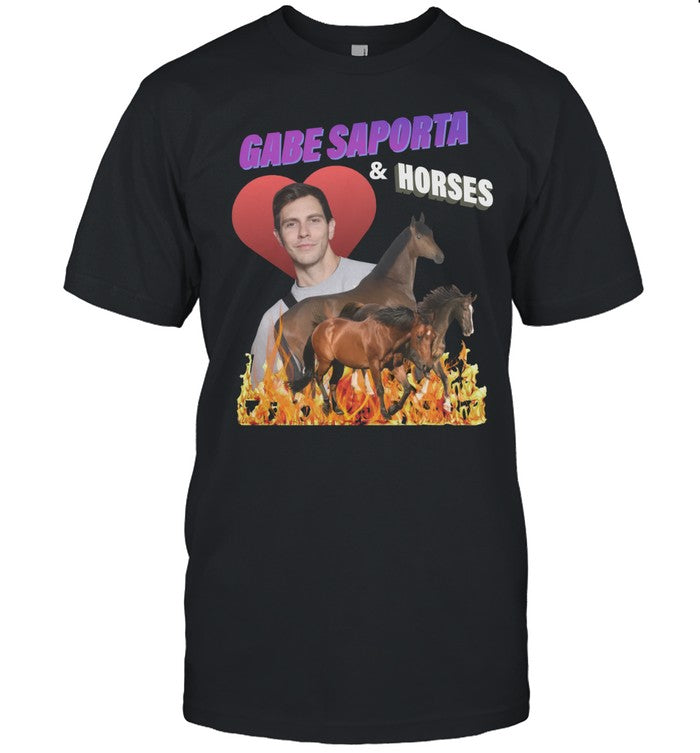 T-Shirt Cobra Starship Gabe Saporta & Horses Limited