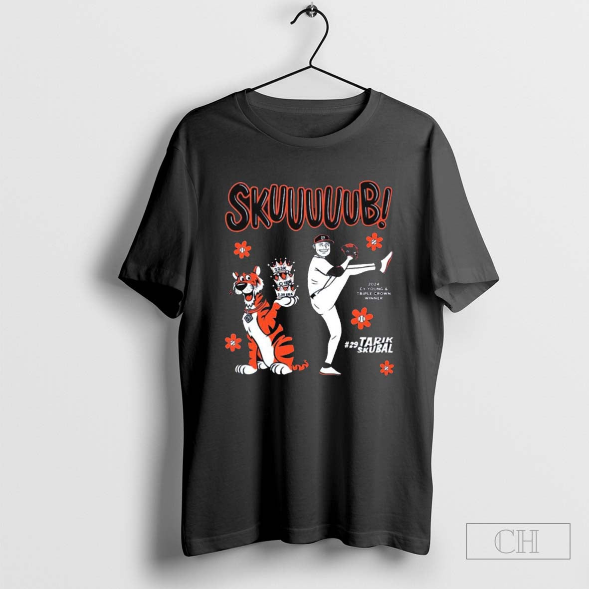 Tarik Skubal Skuuuuub 2024 CY Young and Triple Crown Winner Detroit Tigers t-shirt