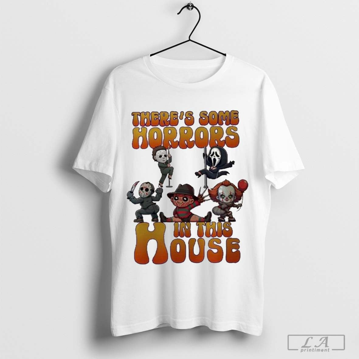 Shereeâ€™s Stolen Joggers Thereâ€™s Some Horrors In This House Painting T-shirt